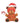 Master Series Holiday Bondage Bear - Brown/Green/Red/White