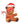 Master Series Holiday Bondage Bear - Brown/Green/Red/White