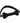 Master Series Hound Adjustable Dog Bone Gag - Black