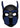 Master Series Neoprene Puppy Hood - Black/Blue