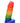 Master Series Pride Pecker Rainbow Drip Candle - Multicolor