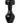Master Series Spade Petite Jewel Aluminum Anal Plug - Black/Metal