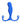 Maximus Syn P-Spot Stimulator Trident Special Edition - Blue/White