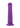 ME YOU US Curved Silicone Dildo - Purple - 7in