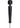 Merci Power Wand Silicone Wand Massager - Black
