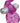 Micro Vibe Arouser Bunny Vibrating Cock Ring - Pink/Purple