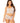 Mini Heart Trimmed Heart Net Halter Cami and Boy Short Panty - White - One Size - 2 Piece