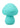 Mochi Mushroom Vibe 10 Function Silicone Rechargeable Vibrator - Teal