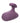 Mod Touch Rechargeable Silicone Massager - Purple