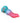 Monstar Cox Frostfang Cock Silicone Dildo - Blue/Pink