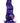 Monster Romance Horny Halfling Rechargeable Silicone Dong - Multicolor/Purple