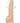 Naked Addiction Silicone Rechargeable Vibrating and Rotating Dildo - Vanilla - 8in