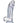 Naturally Yours Bling Dildo with Balls 7.5in - Sparkling - Clear