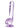 Naturally Yours Crystalline Dildo 8in - Amethyst - Purple