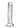 Naturally Yours Glamor Dildo 7in - Sparkling - Clear
