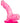 Naturally Yours Mini Dildo with Balls - Pink - 4.75in