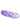 Naturally Yours The Little One Vibrating Dildo - Purple - 6.7in