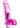 Naturally Yours Vibrating Ding Dong Dildo - Pink - 6.5in