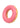 Naughty Bits Dickin' Donuts Silicone Donut Cock Ring - Pink