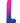 Naughty Bits Ombre Hombre XL Rechargeable Silicone Vibrating Dildo - Multicolor - XLarge