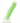 Neo Elite Glow In The Dark Dildo with Balls - Glow In The Dark/Green - 7.5in