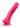 Neo Elite Silicone Dual Density Dildo with Balls - Neon Pink/Pink - 7.5in