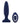 Nu Sensuelle Andii Fino Roller Motion Rechargeable Silicone Anal Plug with Remote Control - Blue/Navy Blue