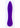 Nu Sensuelle Bobbii Xlr8 Rechargeable Silicone Vibrator - Purple/Ultra Violet