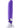 Nu Sensuelle Curve Rechargeable Silicone Vibrator - Purple