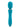 Nu Sensuelle Mika Nubii Rechargeable Silicone Mini Wand - Blue