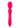 Nu Sensuelle Mika Nubii Rechargeable Silicone Mini Wand - Pink