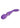 Nu Sensuelle Xlr8 Alluvion Silicone Rechargeable Wand Massager - Purple/Rose Gold