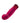 Oh My Gem Classy Rechargeable Silicone Vibrator - Garnet - Red