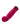 Oh My Gem Classy Rechargeable Silicone Vibrator - Garnet - Red