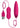 Omg! Bullets #Fun USB-Powered Silicone Vibrating Bullet - Pink