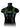 Ouch! Chest Bulldog Harness - Black/Glow In The Dark/Green - Large/XLarge