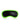 Ouch! Eye Mask - Black/Glow In The Dark/Green
