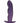 Ouch! Finger Anal Plug Silicone - Metallic - Purple