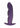 Ouch! Finger Anal Plug Silicone - Metallic - Purple
