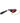 Ouch! Milan Collection Collar with Leash - Black/Red