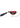 Ouch! Milan Collection Collar with Leash - Black/Red
