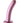 Ouch! Smooth G-Spot Silicone Dildo 6in - Metallic - Rose Gold