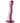 Ouch! Ultra Soft Curvy G-Spot Silicone Dildo 7in - Mettalic - Rose Gold
