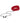 Ouch Velcro Collar - Red