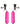 Ouch! Vibrating Nipple Clamps - Pink