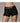 Ouch! Vibrating Strap-On Boxer Rechargeable - Black - Small/XSmall