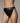 Ouch! Vibrating Strap-On Panty Harness with Open Back Rechargeable - Black - Small/XSmall
