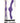 Our Gyro Vibe Rechargeable Silicone Dual End Vibrator - Purple