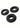 Oxballs Bonemaker Cock Ring Kit - Black - 3 Pack