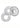 Oxballs Bonemaker Cock Ring Kit - Clear - 3 Pack